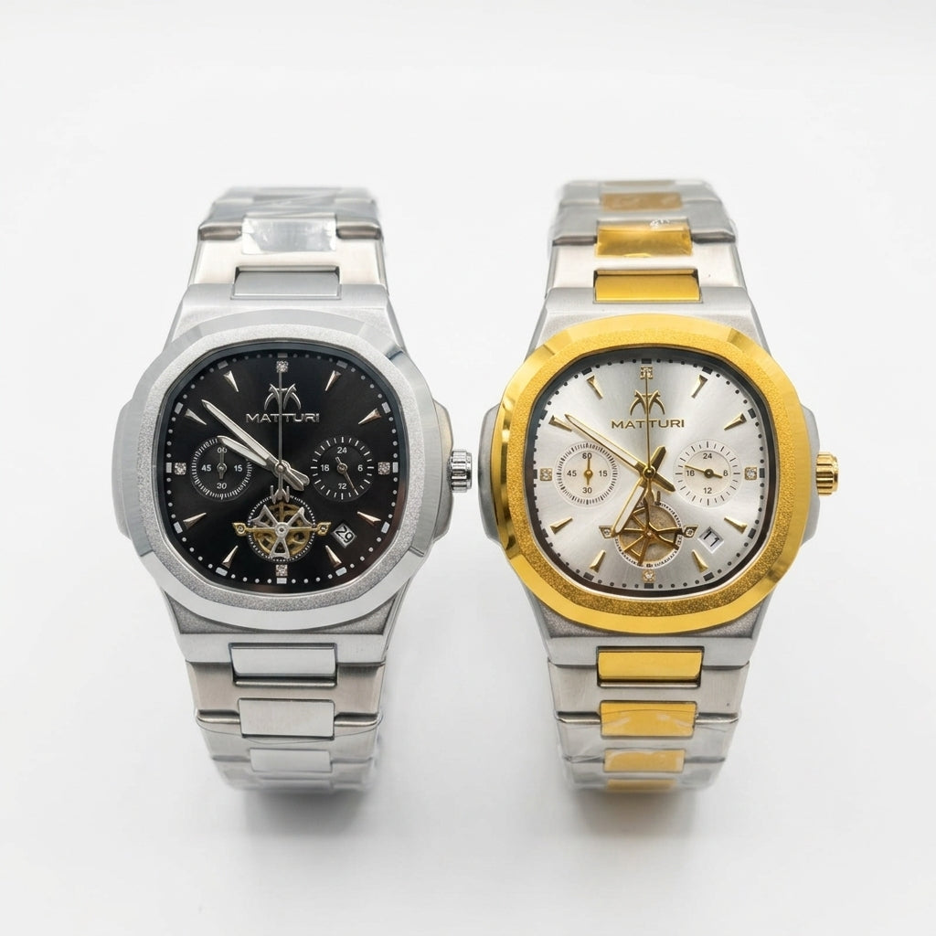 Matturi Men's Stainless Steel Automatic Watch