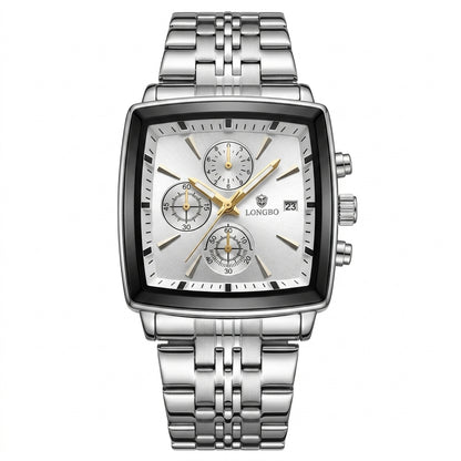 LONGBO  CHRONOGRAPH  Men's stainless steel watch