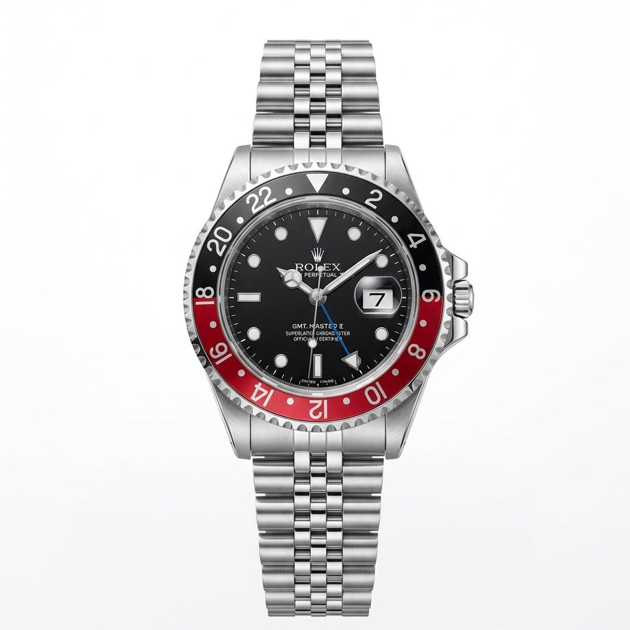 ROLEX GMT Men's Stainless steel watch