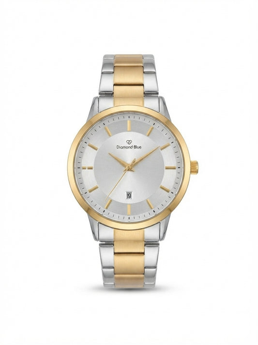 DIAMOND BLUE Stainless Steel Men's