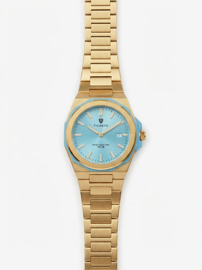 TICARTO Men' Stainless Steel Watch