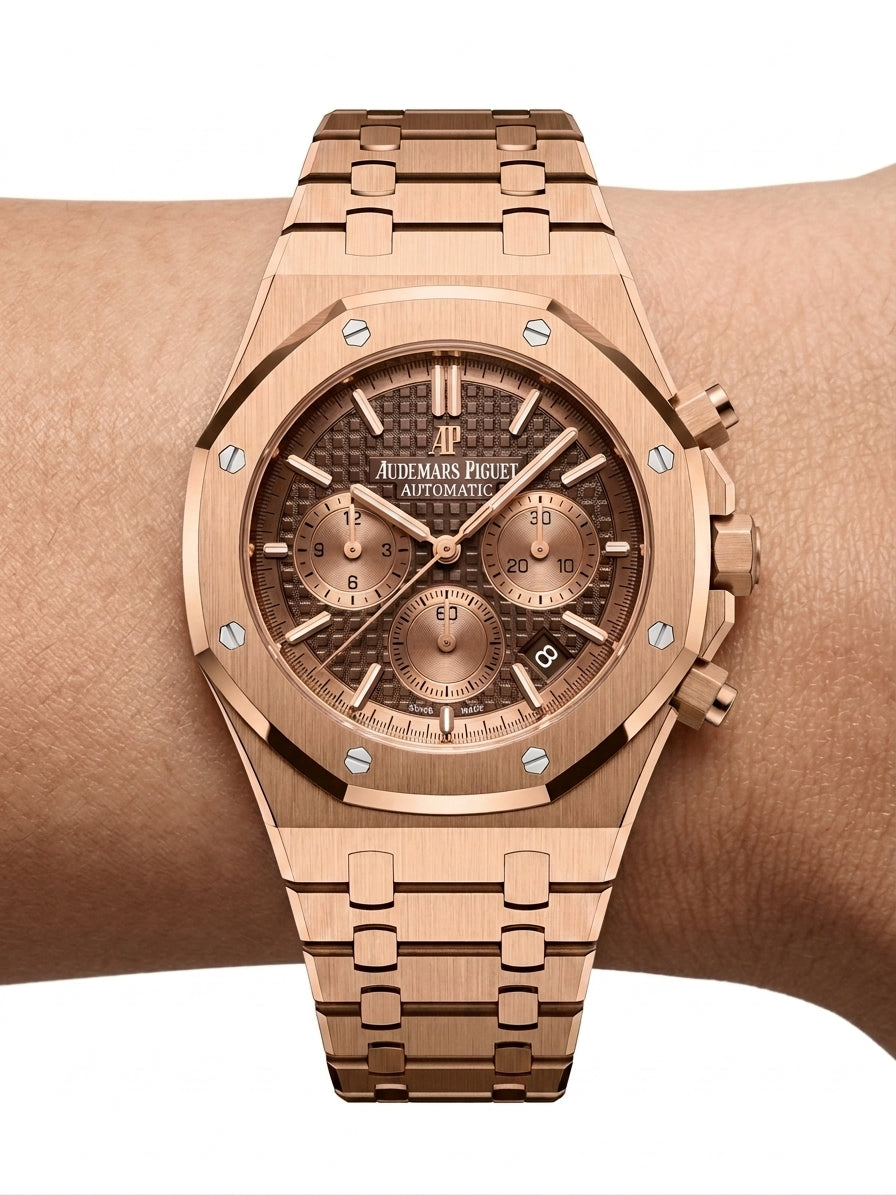 AUDEMARS PIGUET automatic Men's stainless steel watch
