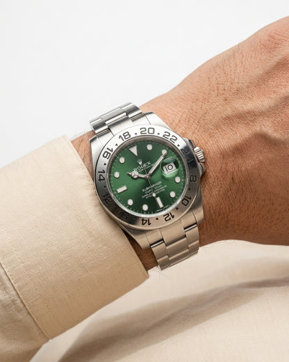 ROLEX GMT Men's Stainless steel watch