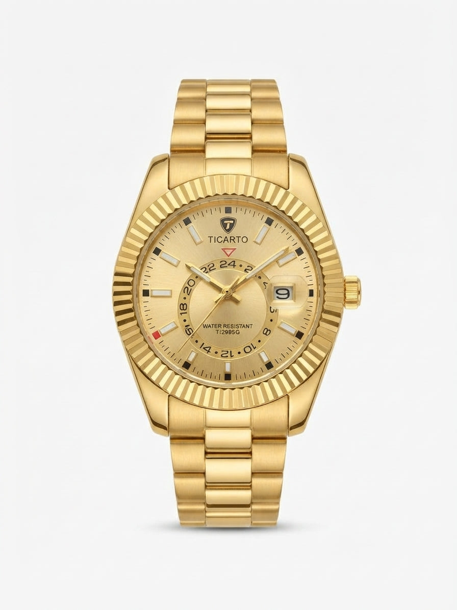 TICARTO STAINLESS STEEL Men's