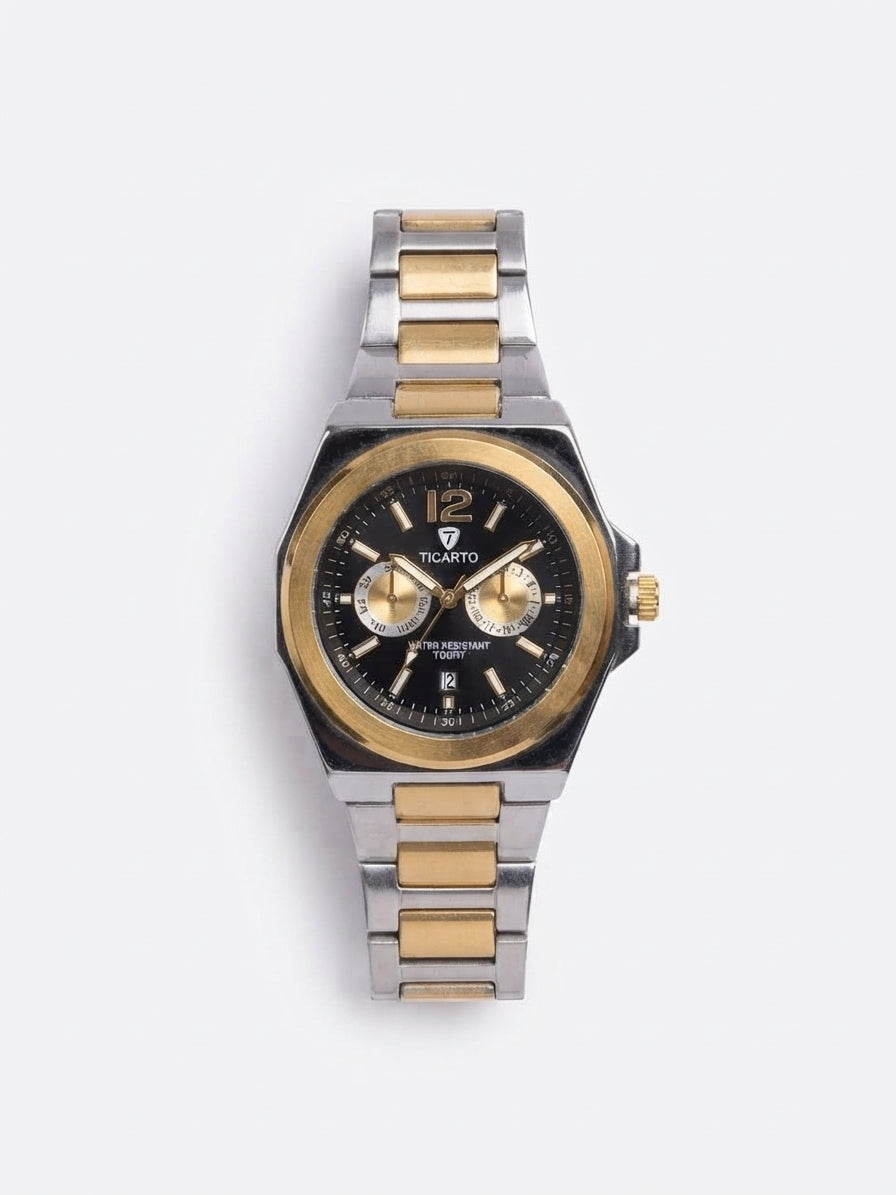 TICARTO Men' Stainless Steel Watch