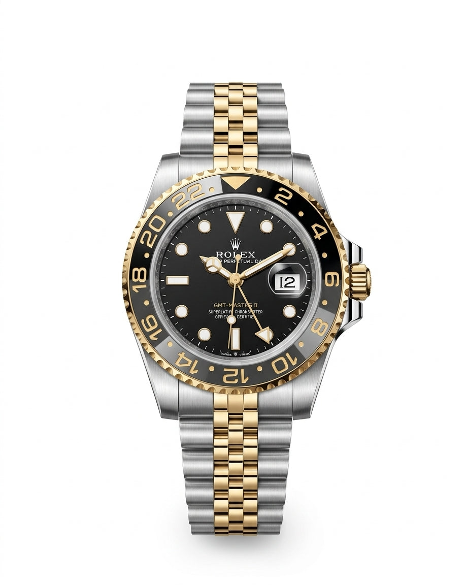 ROLEX GMT Men's Stainless steel watch