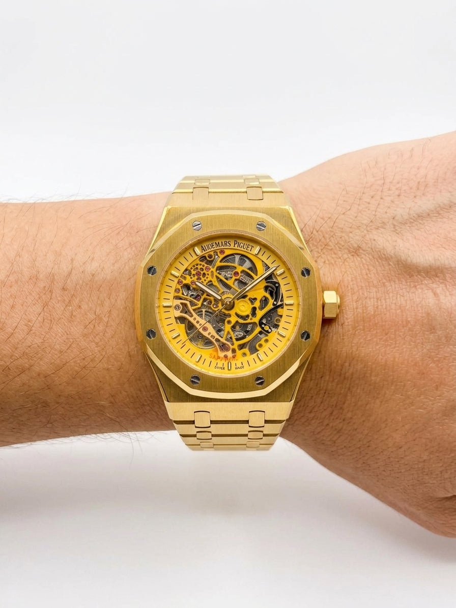 AUDEMARS PIGUET automatic Men's stainless steel watch