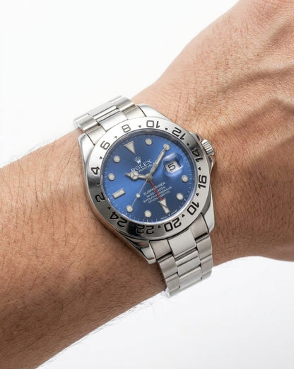 ROLEX GMT Men's Stainless steel watch