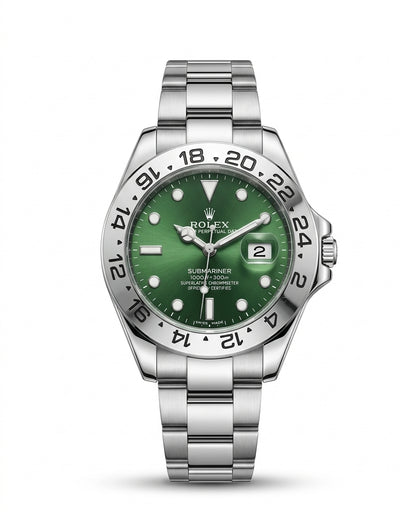 ROLEX GMT Men's Stainless steel watch