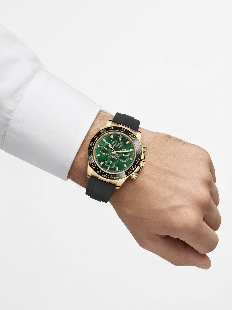 ROLEX Men's Gold Chronograph Watch