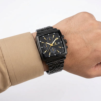 LONGBO  CHRONOGRAPH  Men's stainless steel watch