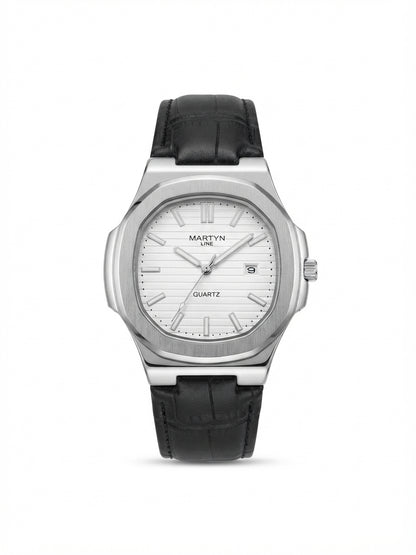 MARTYN LEATHER STRAP Men's