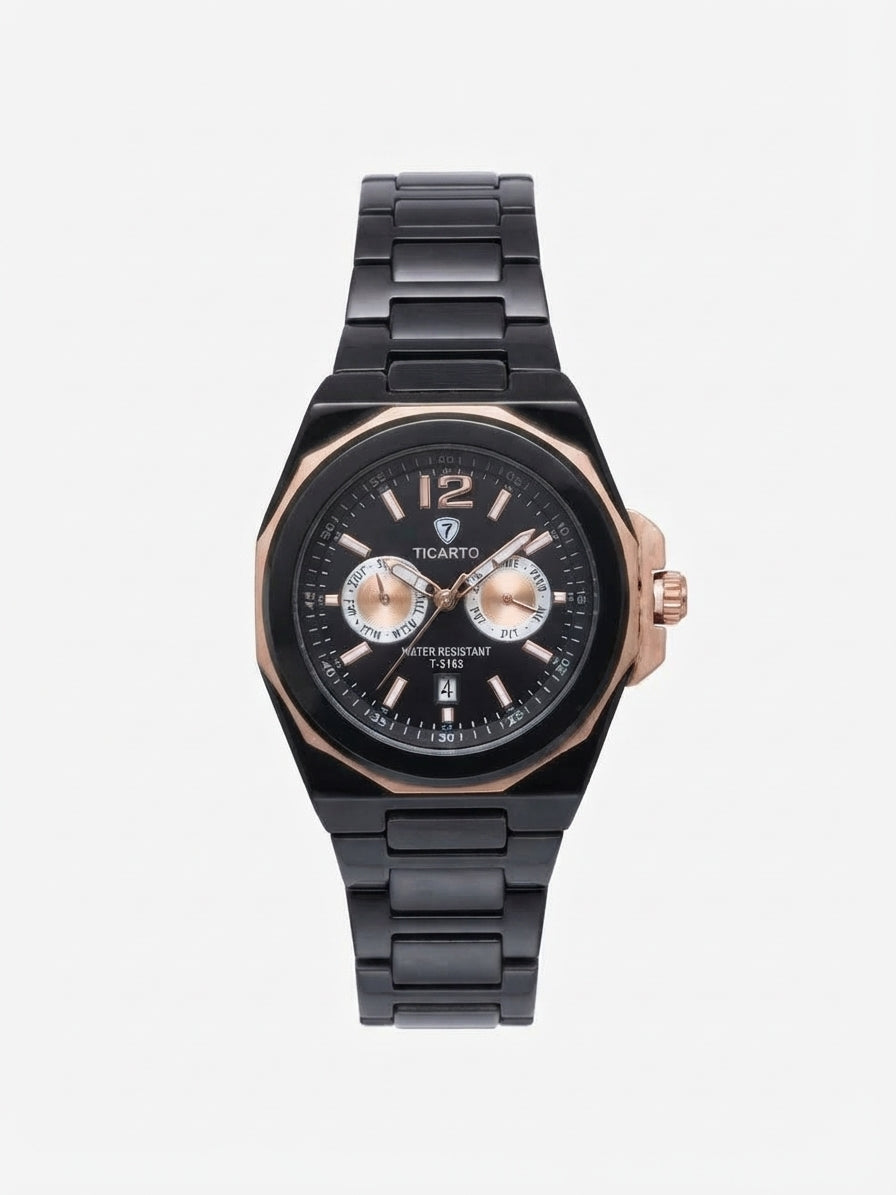 TICARTO Men' Stainless Steel Watch