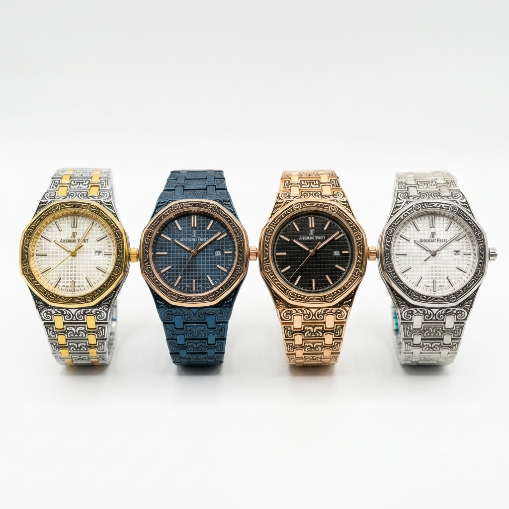 AUDEMARS PIGUET Mens Premium Two-Tone Stainless Steel Artisan Watch
