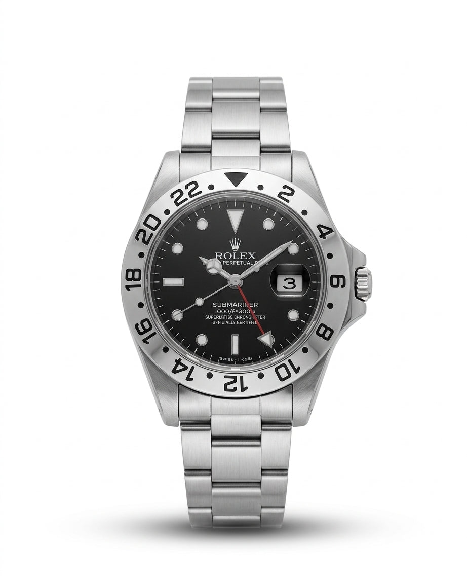 ROLEX GMT Men's Stainless steel watch