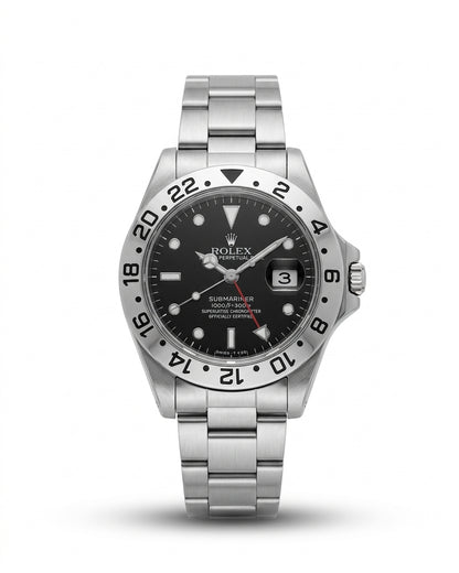ROLEX GMT Men's Stainless steel watch