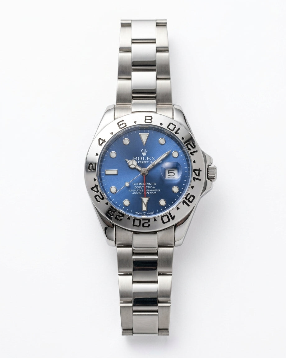 ROLEX GMT Men's Stainless steel watch