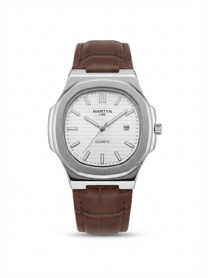 MARTYN LEATHER STRAP Men's