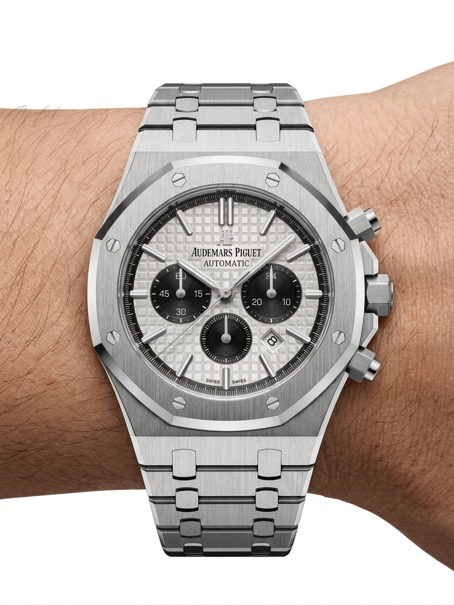 AUDEMARS PIGUET automatic Men's stainless steel watch