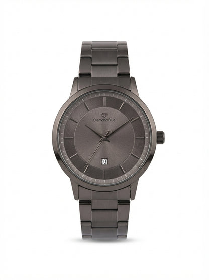 DIAMOND BLUE Stainless Steel Men's