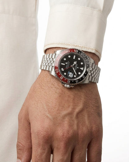 ROLEX GMT Men's Stainless steel watch