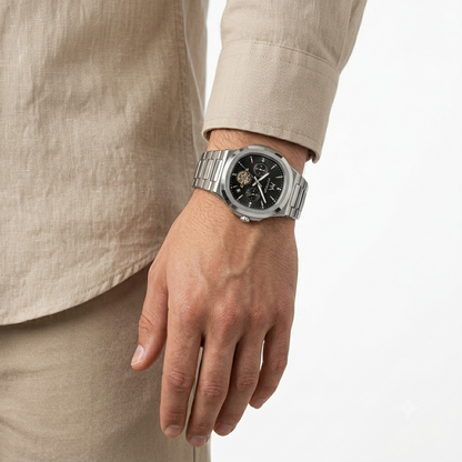 Matturi Men's Stainless Steel Automatic Watch