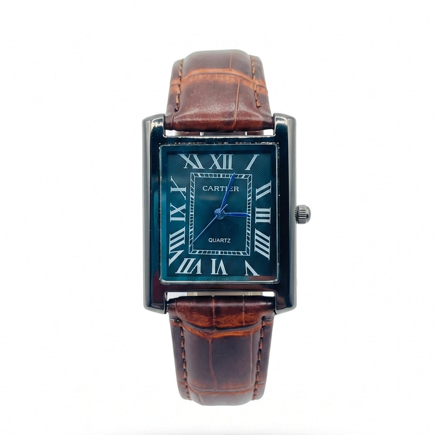 Rectangular Case Analog Quartz Watch