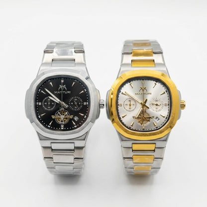 Matturi Men's Stainless Steel Automatic Watch
