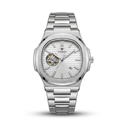 VIOKAI  Mens Two-Tone Stainless Steel Watch | VIOKAI