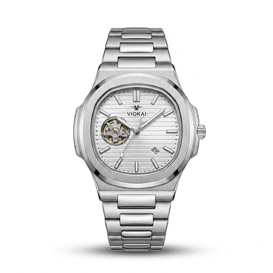 VIOKAI  Mens Two-Tone Stainless Steel Watch | VIOKAI