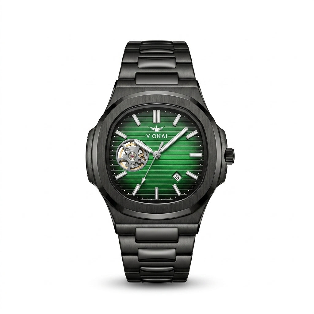 VIOKAI  Mens Two-Tone Stainless Steel Watch | VIOKAI