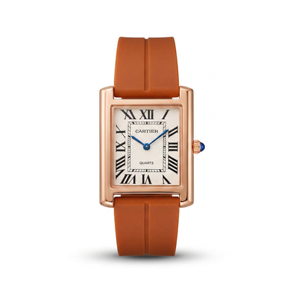 Rectangular Case Analog Quartz Watch