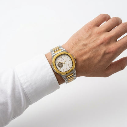 VIOKAI  Mens Two-Tone Stainless Steel Watch | VIOKAI