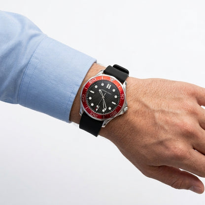 UNIVERS POINT GMT Design Men's Silicone Strap Sport Analog Watch