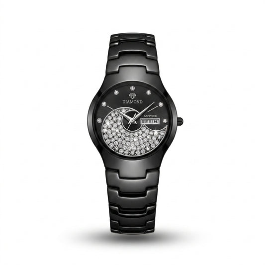 DI STAR Ceramic men's Link Bracelet