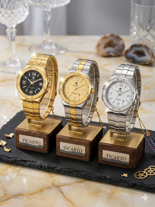 Ticarto Roman Numeral Watch Collection